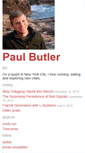 Mobile Screenshot of paulbutler.org